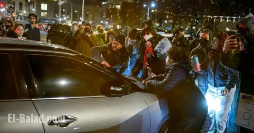 Vehicles Plow Through Anti-ICE Protest in Hartford