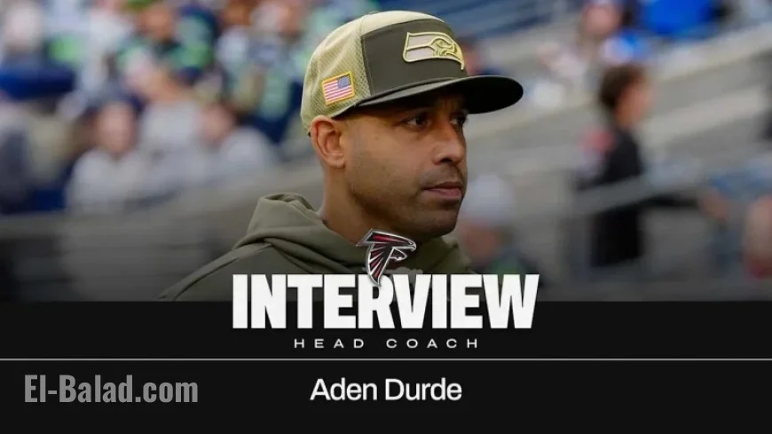 Falcons Interview Aden Durde for Head Coach Role