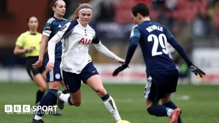 Signe Gaupset Shines in Tottenham’s 1-0 Win Over Leicester, Boosting UCL Hopes