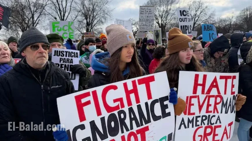 Thousands Rally Nationwide Against ICE Enforcement Following Shootings in Minneapolis