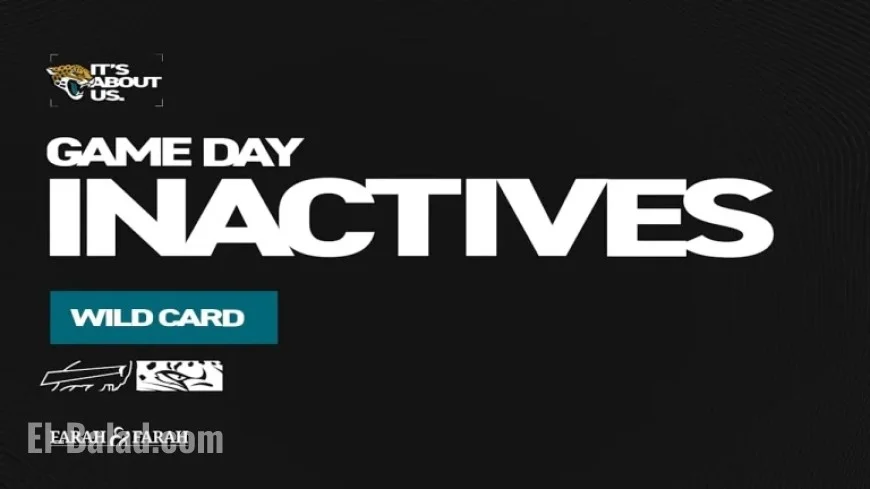 Buffalo vs. Jacksonville: Key Inactive Players in Wild Card Game