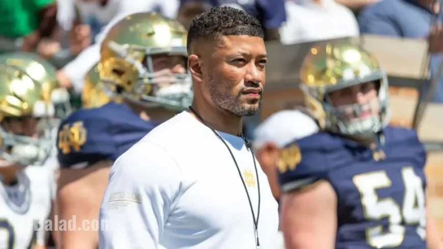 Wrestling Coach Accuses Notre Dame’s Marcus Freeman of Battery