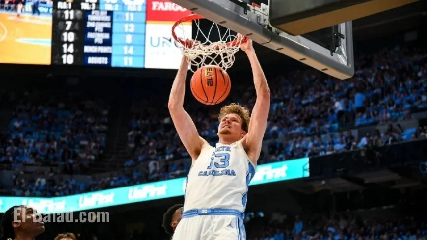 Veesaar, Wilson Shine as Tar Heels Edge Past Wake Forest 87-84
