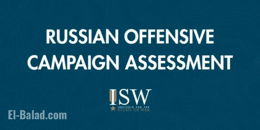 January 10, 2026: Analysis of Russian Offensive Strategy