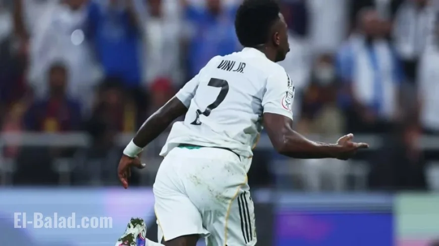 Vinicius Junior Shines with Solo Goal in Thrilling Supercopa Final First Half