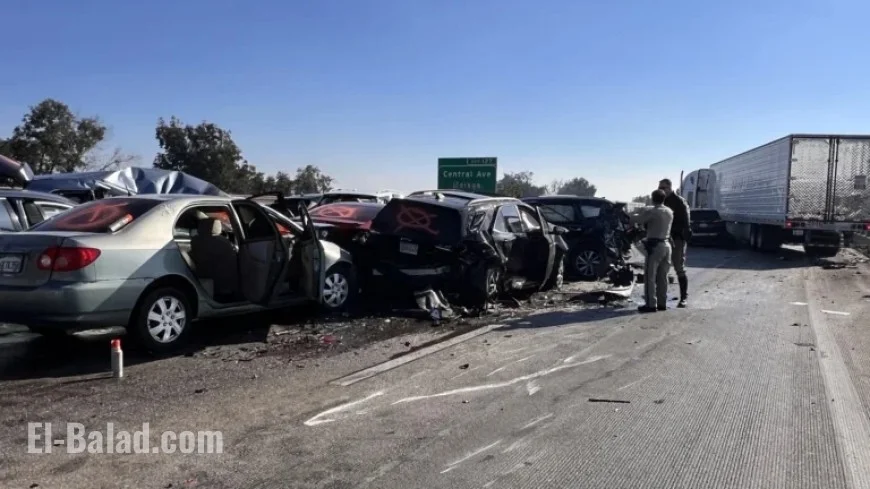 15-Vehicle Crash Shuts Southbound Highway 99; CHP Launches Investigation