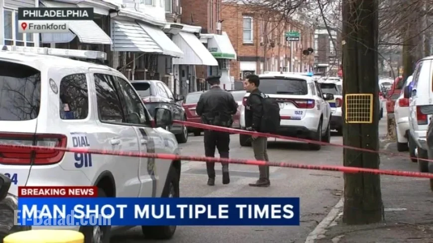 Shooting in Frankford Leaves Man Hospitalized With Multiple Injuries