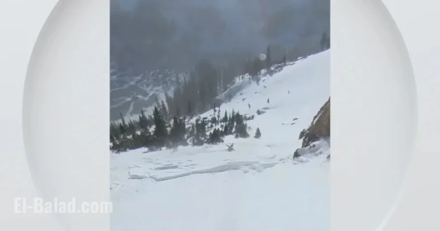 Avalanche Triggered by Skiers in Rocky Mountain Park Injures One