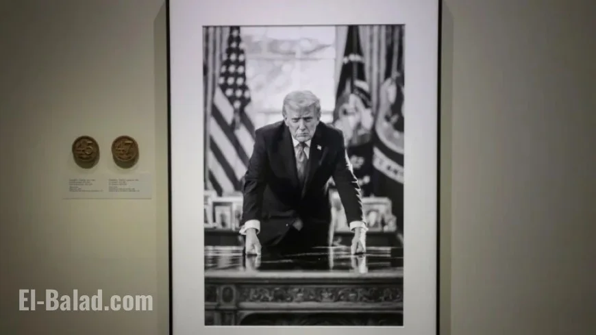 National Portrait Gallery Erases Impeachment References from Trump Photo