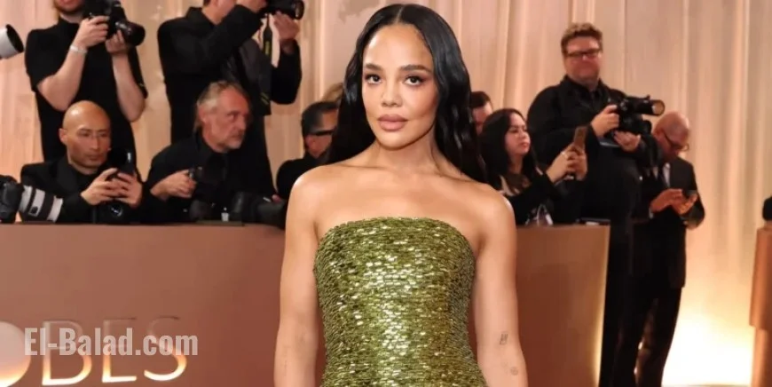 Tessa Thompson Stuns in Backless Dress at 2026 Golden Globes