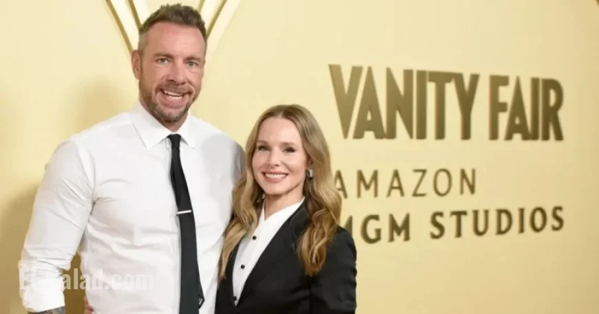 Dax Shepard Styles Kristen Bell’s Hair at Red Carpet Event