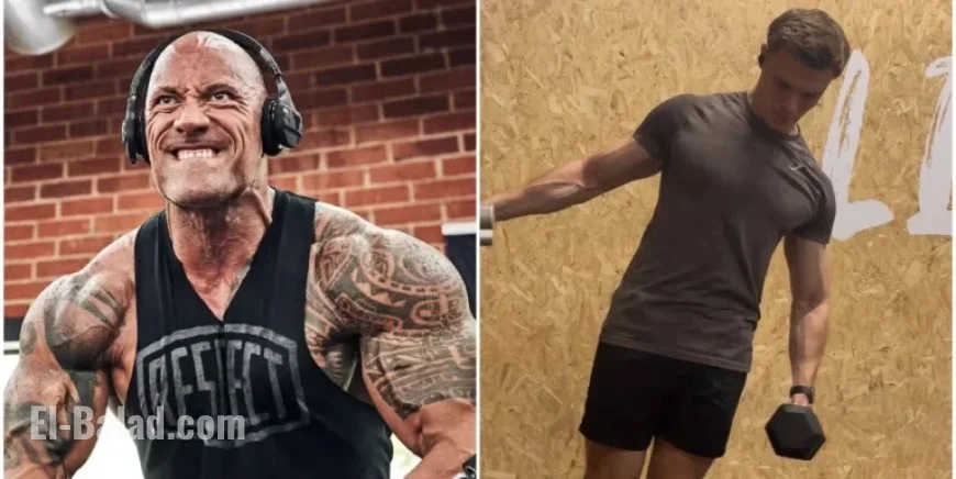 Experience the Intensity of Dwayne Johnson’s 30-Set Push Workout