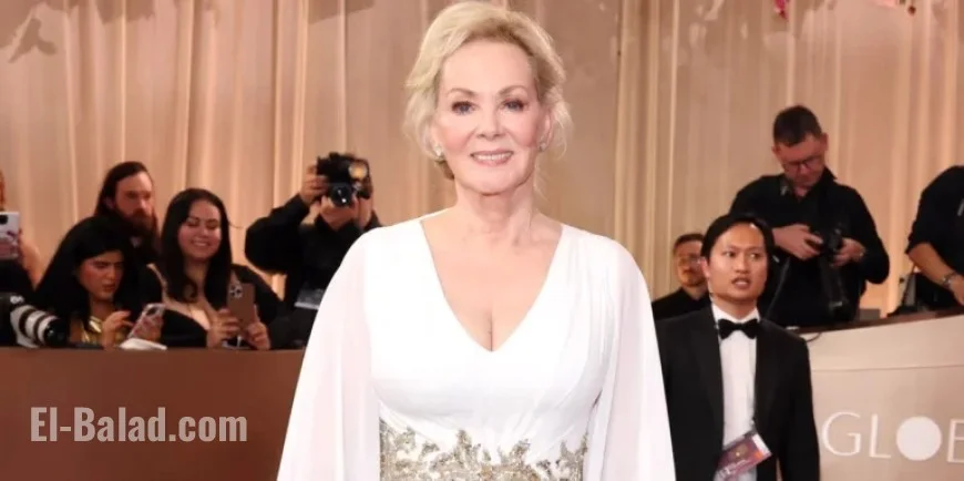 Jean Smart Dazzles in Flowing White Gown at 2026 Golden Globes