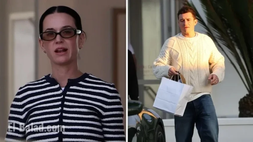 Katy Perry and Orlando Bloom Enjoy Family Day in Santa Barbara