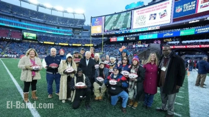 Kraft Family and Gillette Grant $185,000 to Nonprofits in Pregame Ceremony