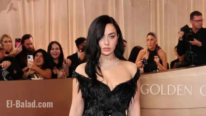 Charli XCX Debuts Bold Style at 2026 Golden Globes