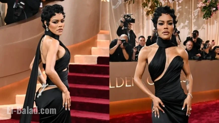 Teyana Taylor Dazzles in Schiaparelli at 2026 Golden Globes