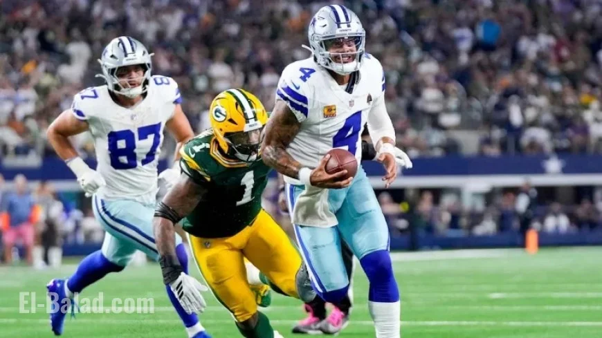 Cowboys Secure 20th Pick in 2026 NFL Draft Following Packers Defeat