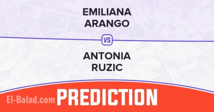 Emiliana Arango vs Antonia Ruzic: WTA Hobart 2026 Predictions
