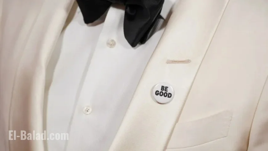 Celebrities Protest ICE with Pins at Golden Globes