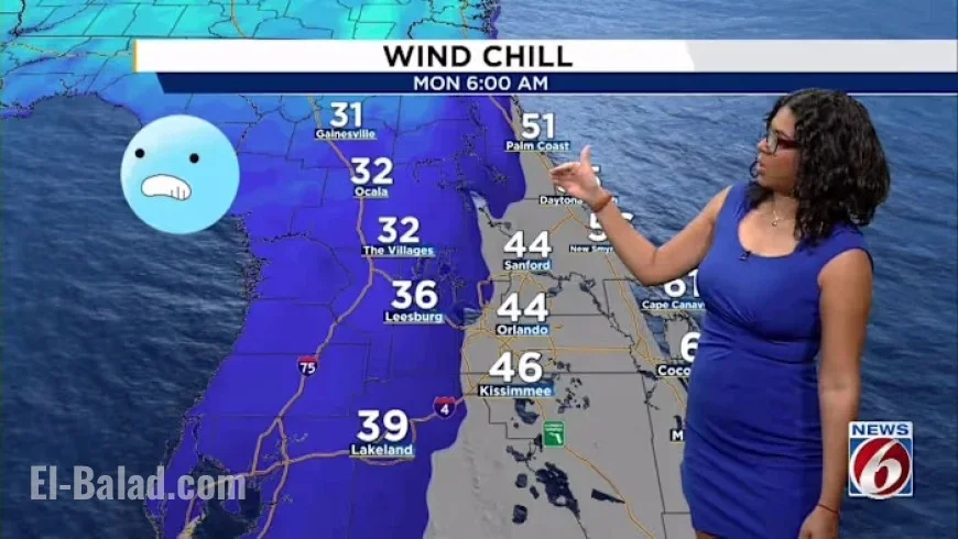 Sunday’s Cold Front: Windy, Cooler Temps Raise Beach Hazards