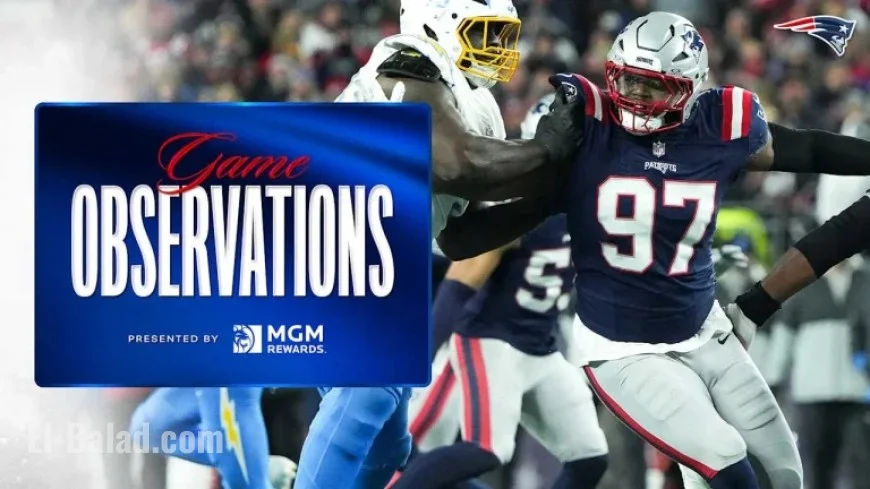 Key Highlights from Patriots’ Sunday Night Playoff Victory Over Chargers