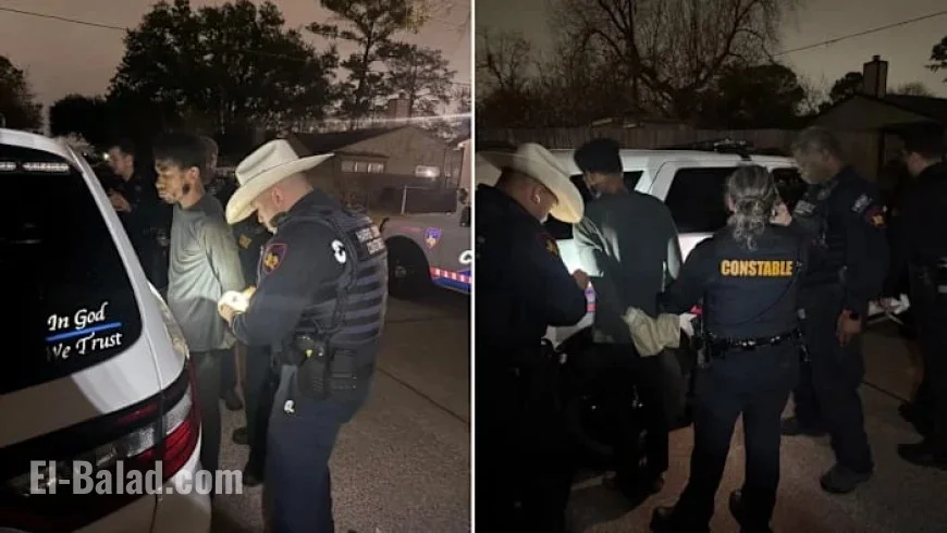 North Harris County: Suspect Arrested for Shooting Roommate in the Back