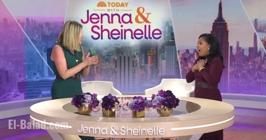 Sheinelle Honors Late Husband on First Day as Jenna’s Co-Host