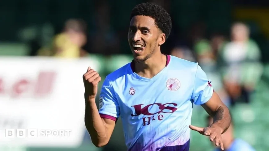 Burton Albion Signs Gateshead Forward Cain Adom