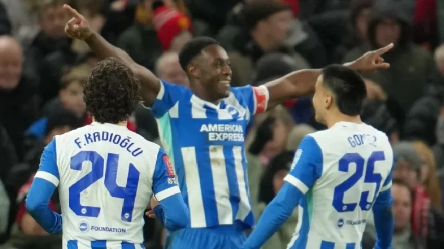 Brighton Triumphs 2-1 Over Man Utd, Secures FA Cup Fourth-Round Place