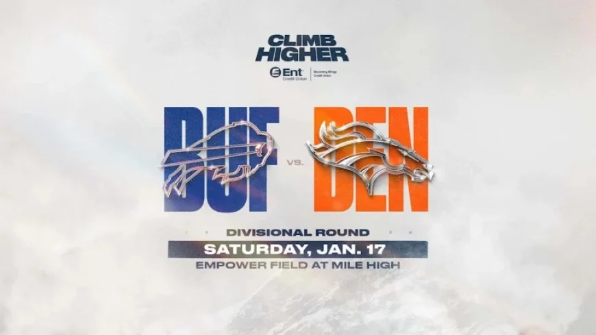 Broncos Host Divisional Round Clash Against Bills on Jan. 17