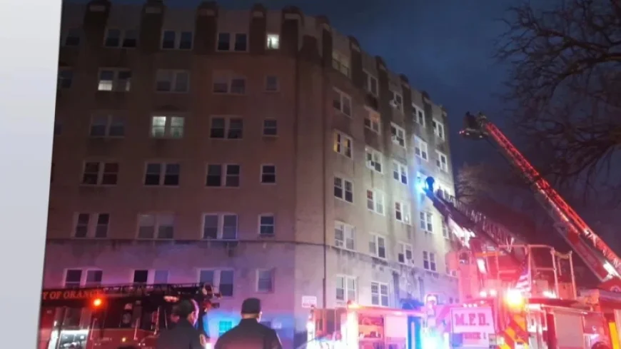 Over 30 Injured as Fire Engulfs East Orange Apartment Building