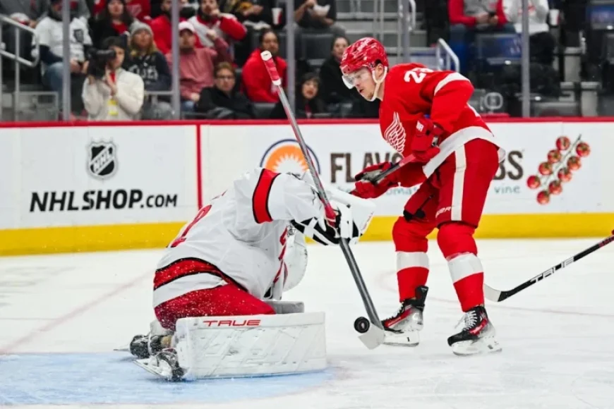 Red Wings Face Off Against Hurricanes: Key Line Combinations