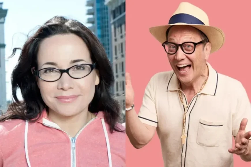 Rob Schneider and Janeane Garofalo Perform Live in Santa Barbara