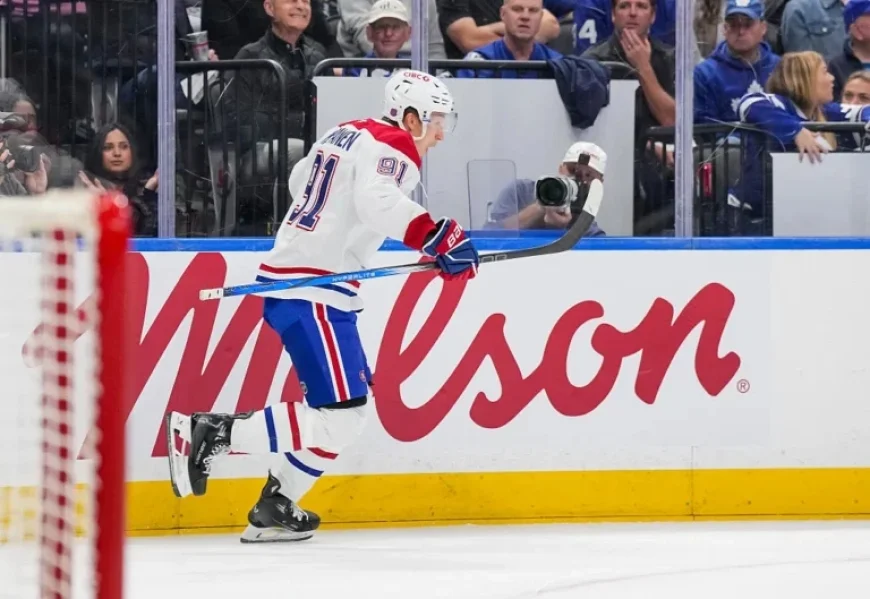 Oliver Kapanen Shines Among NHL’s Top Rookie Face-off Specialists