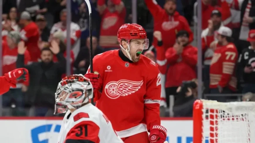 Copp’s Overtime Goal Secures Red Wings’ Win on Fedorov Tribute Night