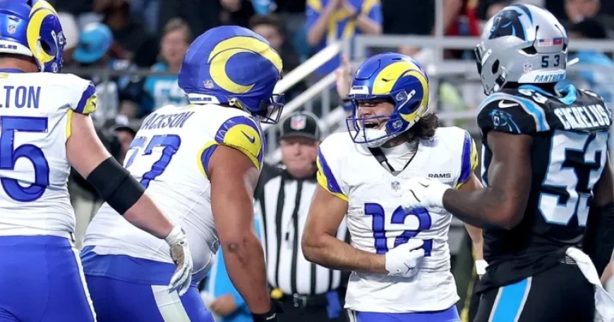 Puka Nacua’s Crucial Interception Secures Rams’ Wild-Card Victory