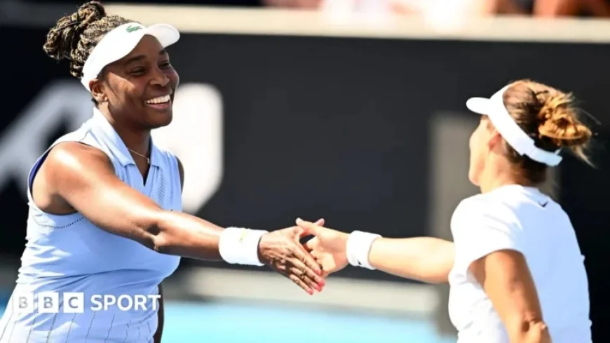 Tatjana Maria Defeats Venus Williams at Hobart International Singles
