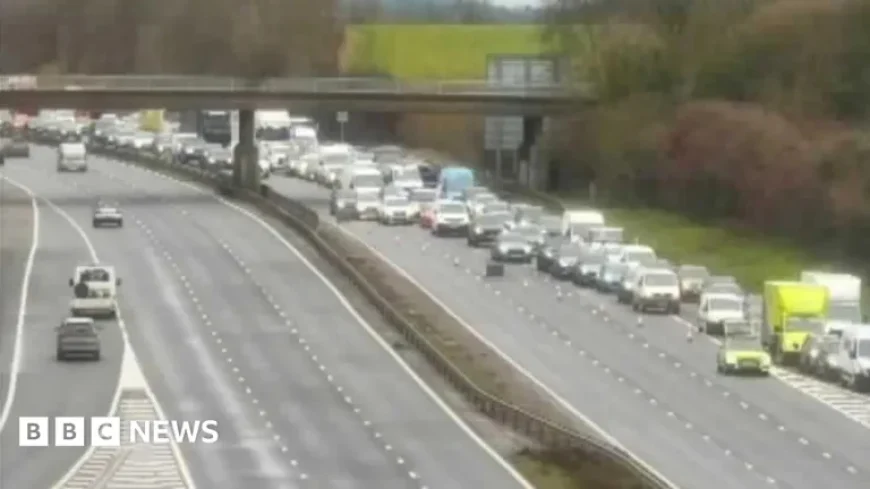 Collision on M5 Halts Gloucestershire Traffic