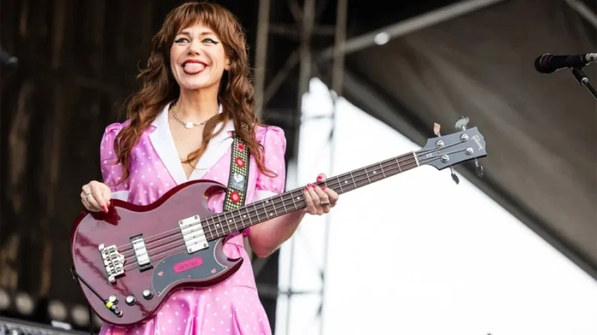 Jenny Lewis Celebrates 50th Birthday by ‘Marrying’ Her Dog in Wedding Gown