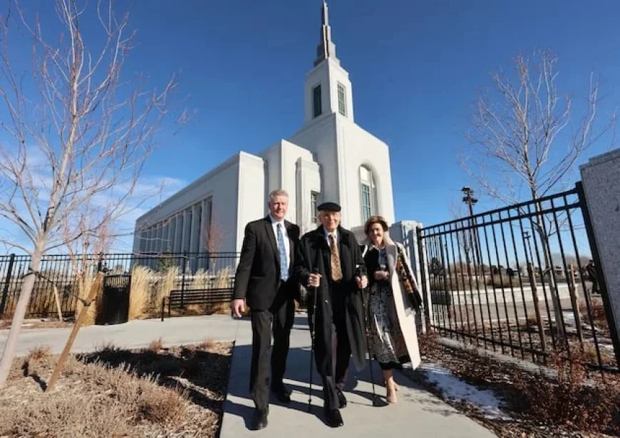 President Oaks Dedicates New Burley Idaho Temple