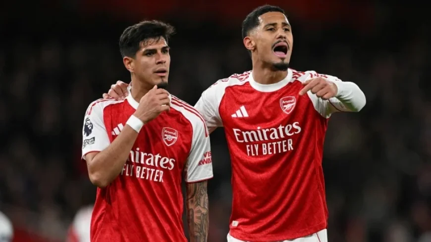 Arteta Provides Injury Updates on Saliba, Hincapie, and Trossard