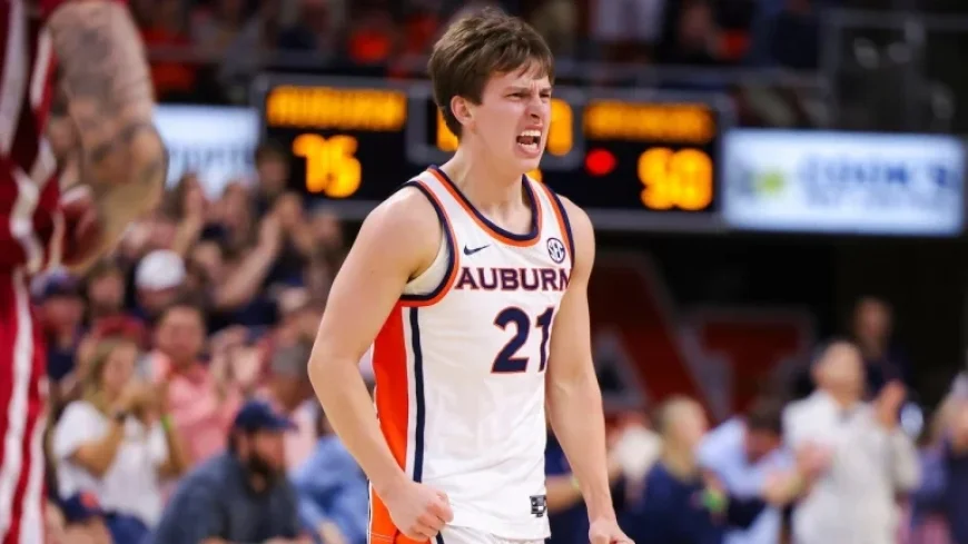 Auburn Basketball Thrives with Player’s Energizing Bench Performance