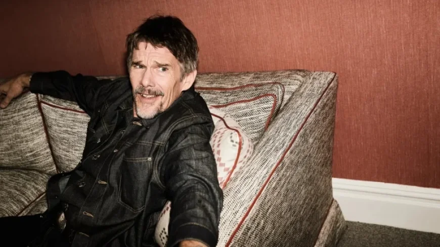 Ethan Hawke Discusses “Blue Moon” and Upcoming Richard Linklater Film