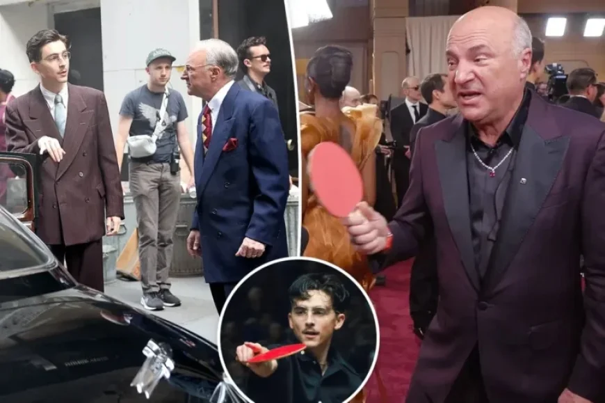 Kevin O’Leary Remembers Intense Scene with Timothée Chalamet in ‘Marty Supreme’