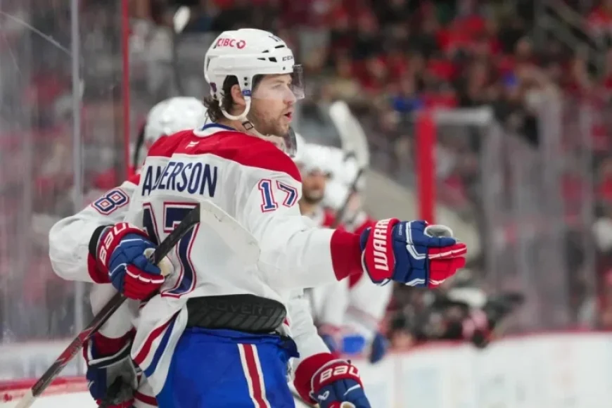 Josh Anderson’s Return May Bench Canadiens Player Against Capitals Tonight