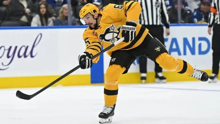 Penguins’ Karlsson Sidelines for Minimum Two Weeks: NHL Update