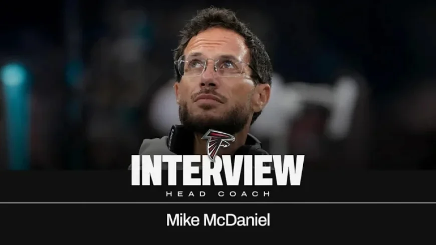 Falcons Interview Mike McDaniel for Head Coach Position