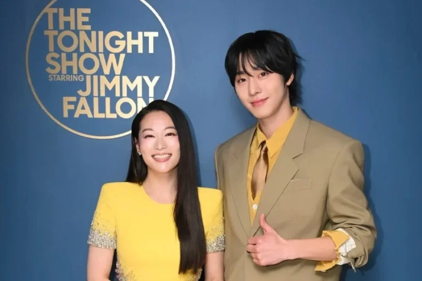 Arden Cho & Ahn Hyo Seop Discuss “KPop Demon Hunters” on Jimmy Fallon