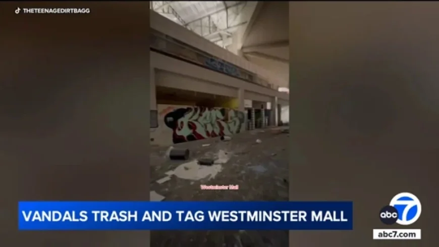 Vandals Strike Closed Westminster Mall